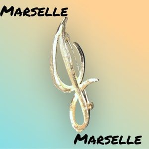 Vintage Marselle Gold Toned Brooch